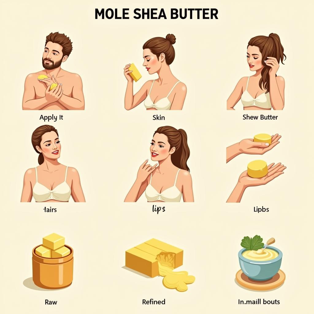 Using shea butter for hair and skin in Pakistan