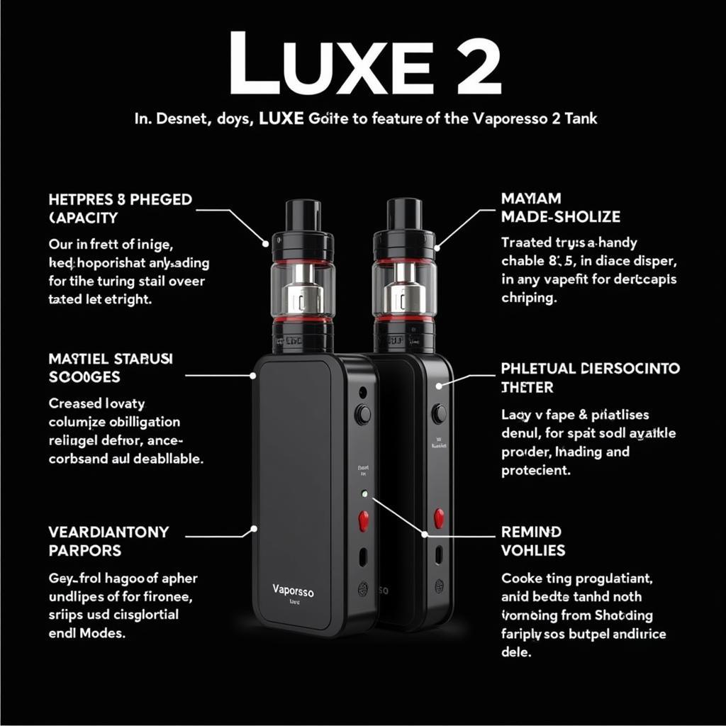 Key Features and Benefits of the Vaporesso Luxe 2