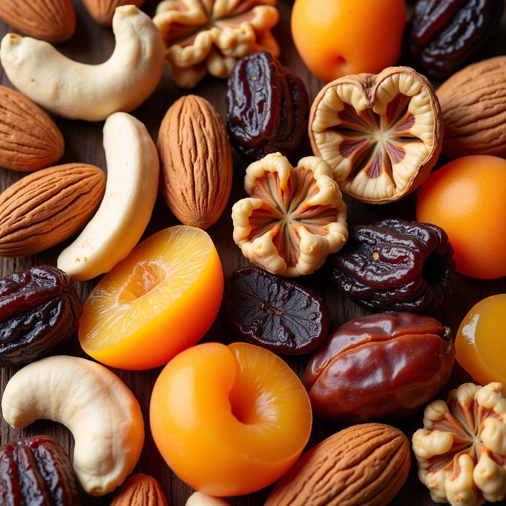 Variety of Dry Fruits