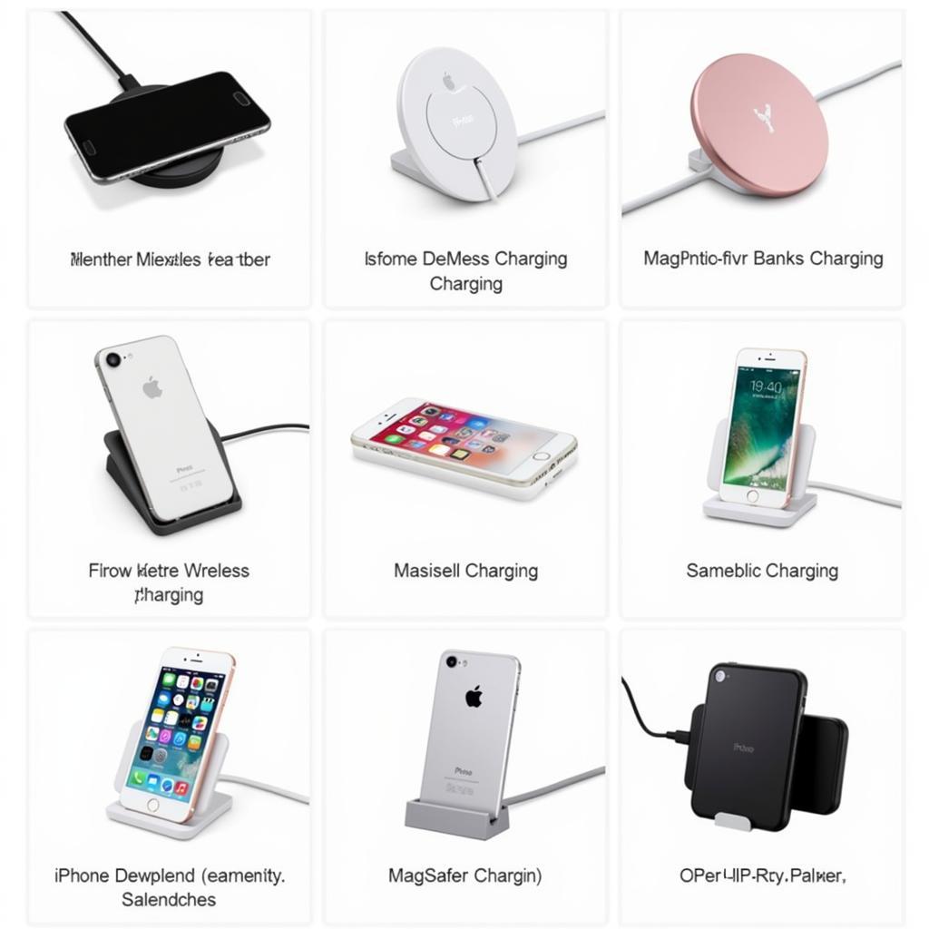 Different iPhone Wireless Charger Models