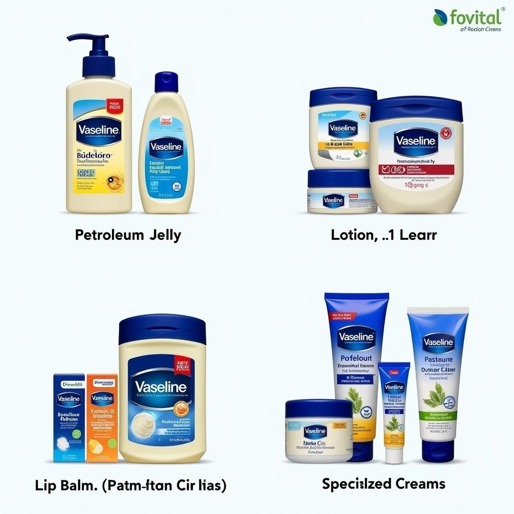 Vaseline Product Variety in Pakistan