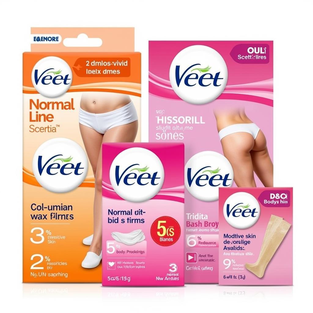 Veet Strips Variety in Pakistan