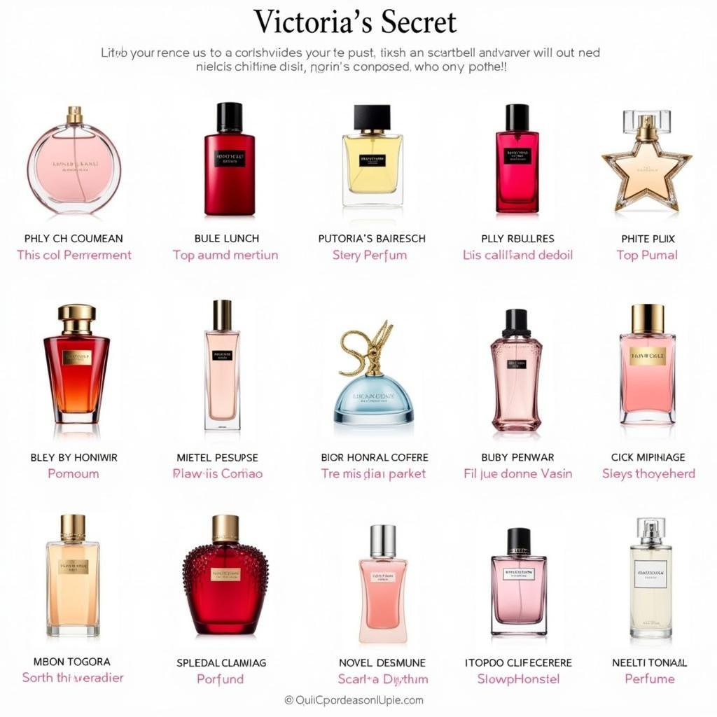 Exploring the Diverse Range of Victoria's Secret Fragrances