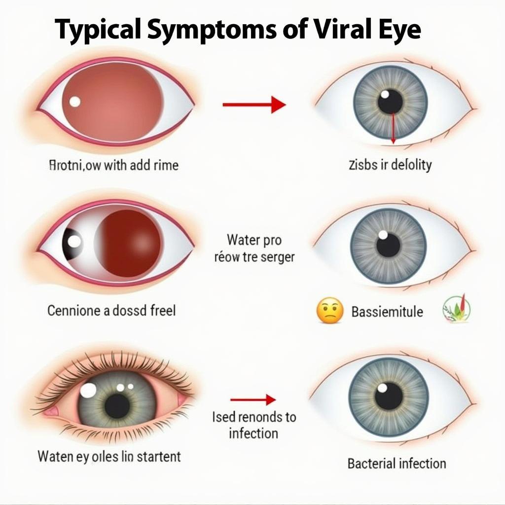 Symptoms of Viral Eye Infection