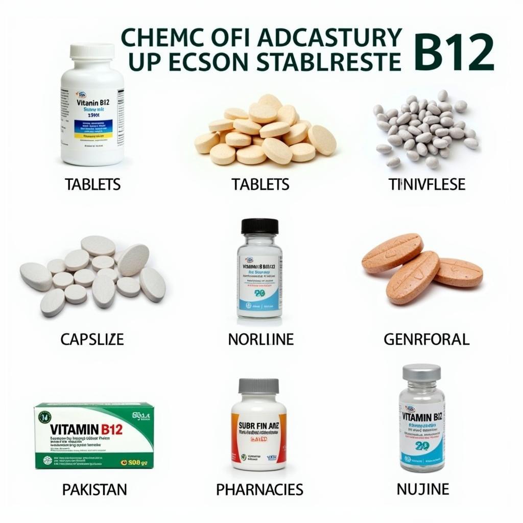 Vitamin B12 Supplements Available in Pakistan