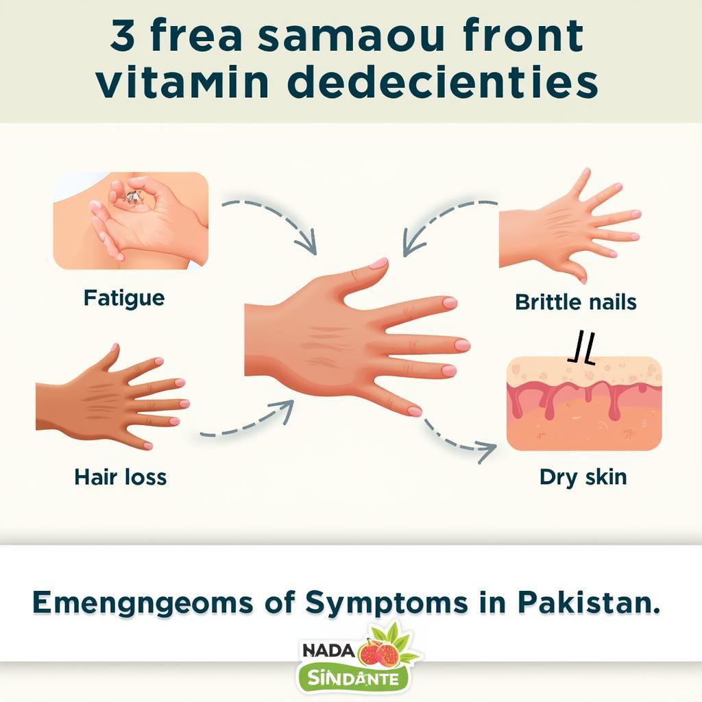 Common Vitamin Deficiency Symptoms in Pakistan