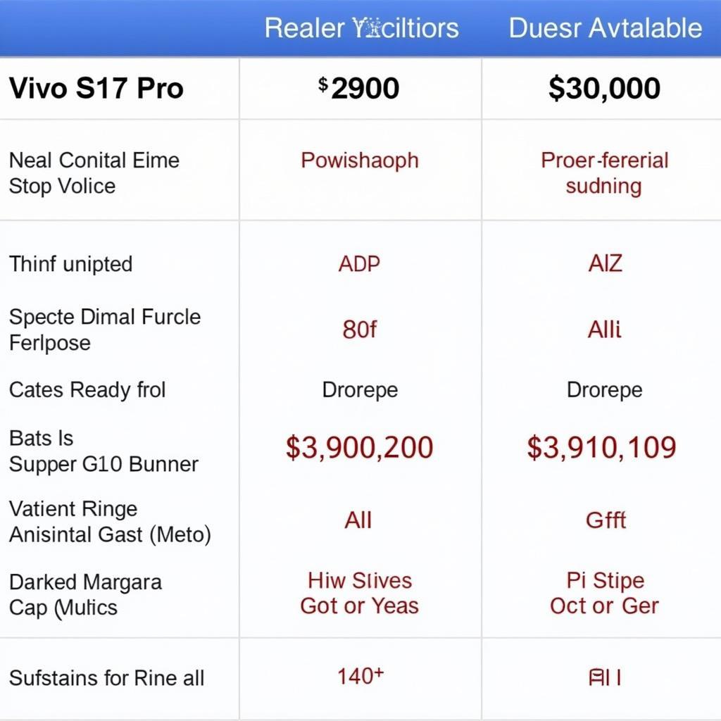 Vivo S17 Pro Price Comparison Pakistan