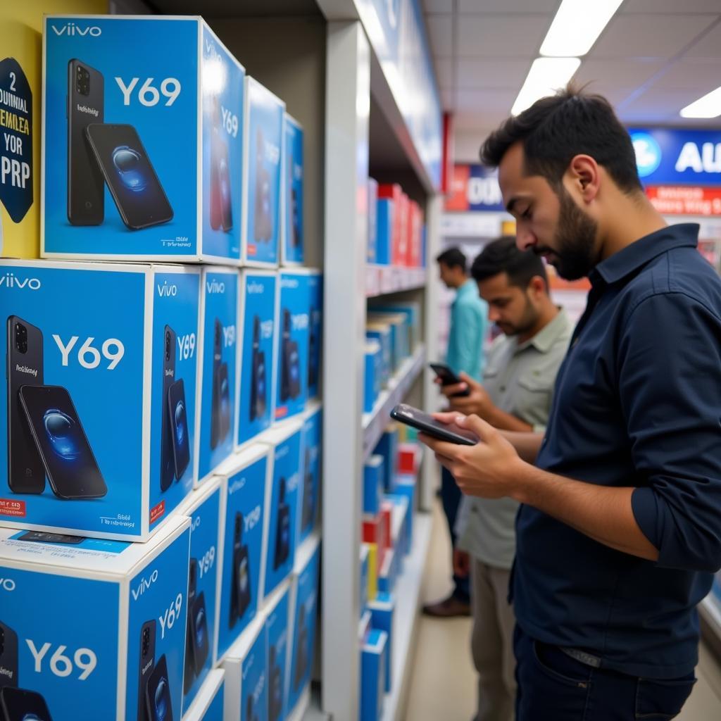 Vivo Y69 in Retail Stores Pakistan