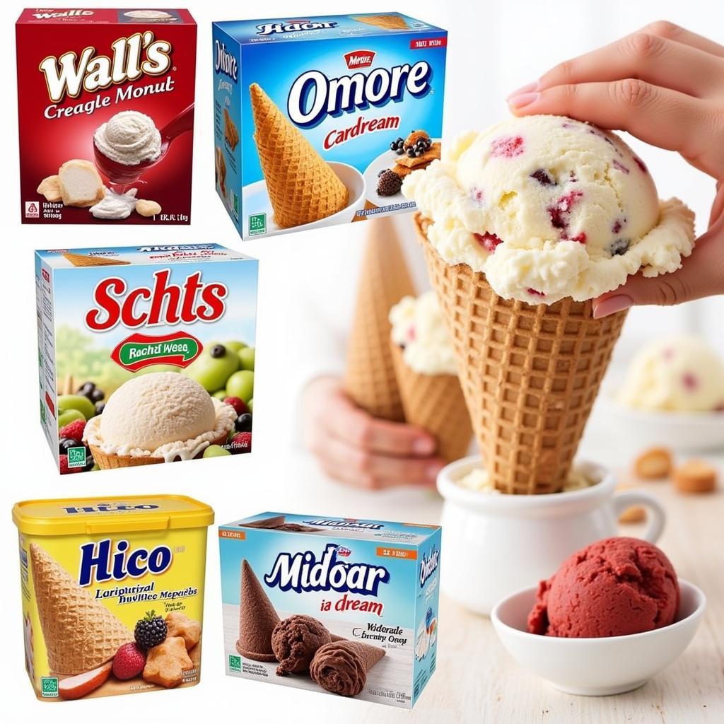 Wall's, Omoré, and Hico Ice Cream in Pakistan