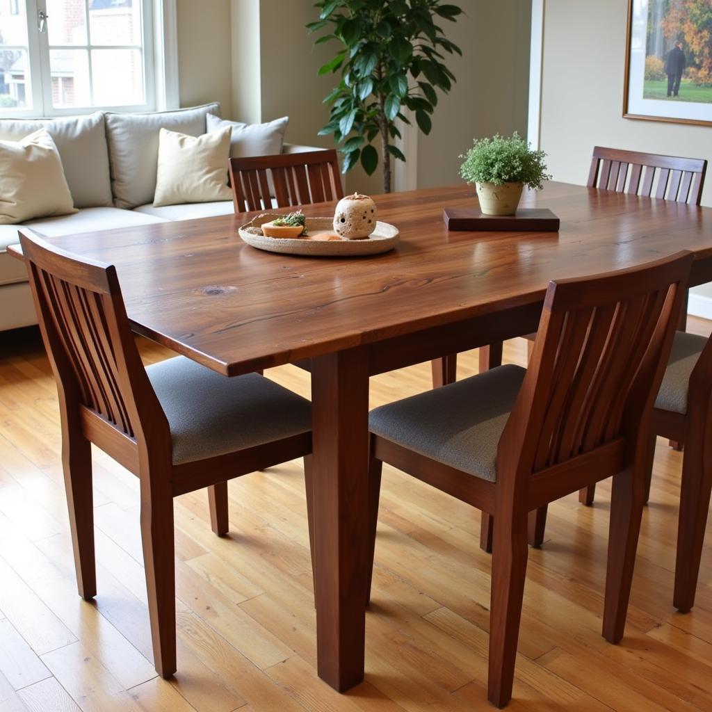 Examples of Walnut Wood Furniture in Pakistan