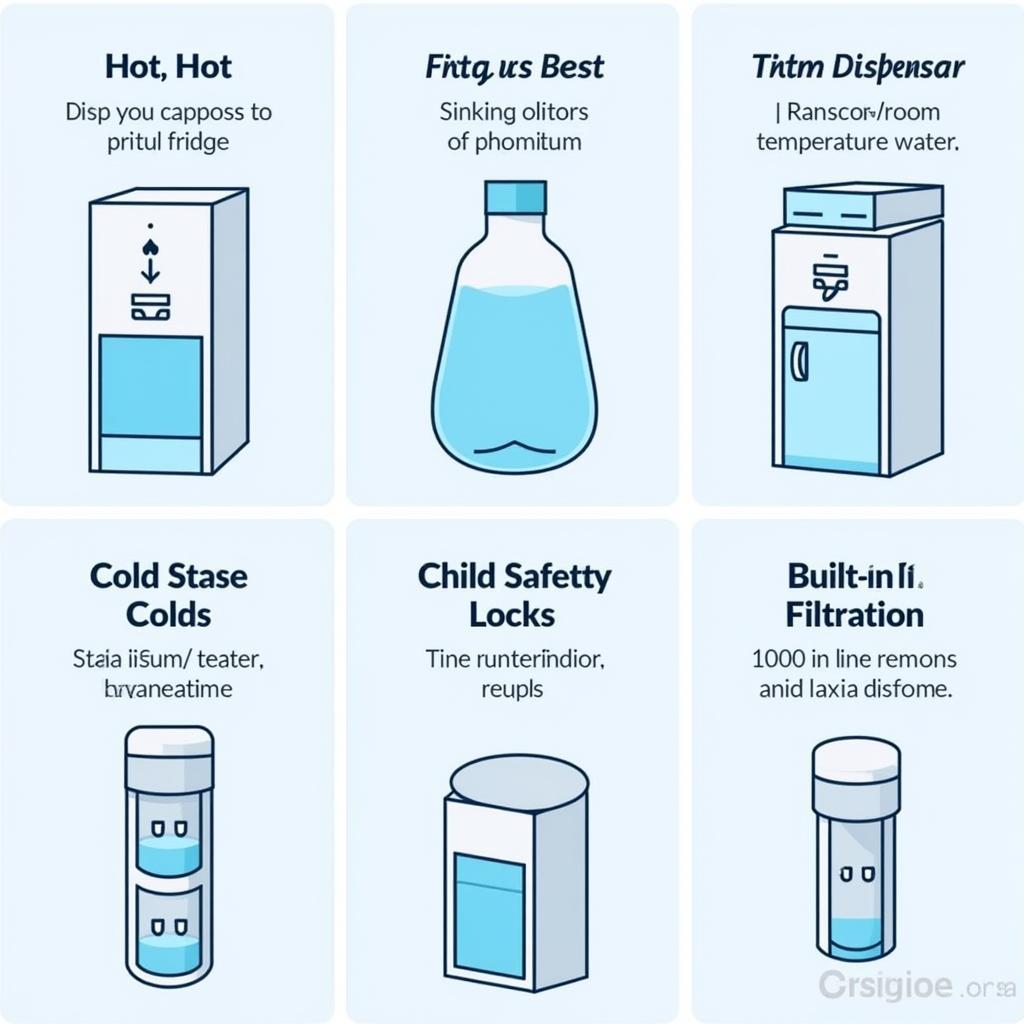 Water Dispenser Fridge Features Comparison