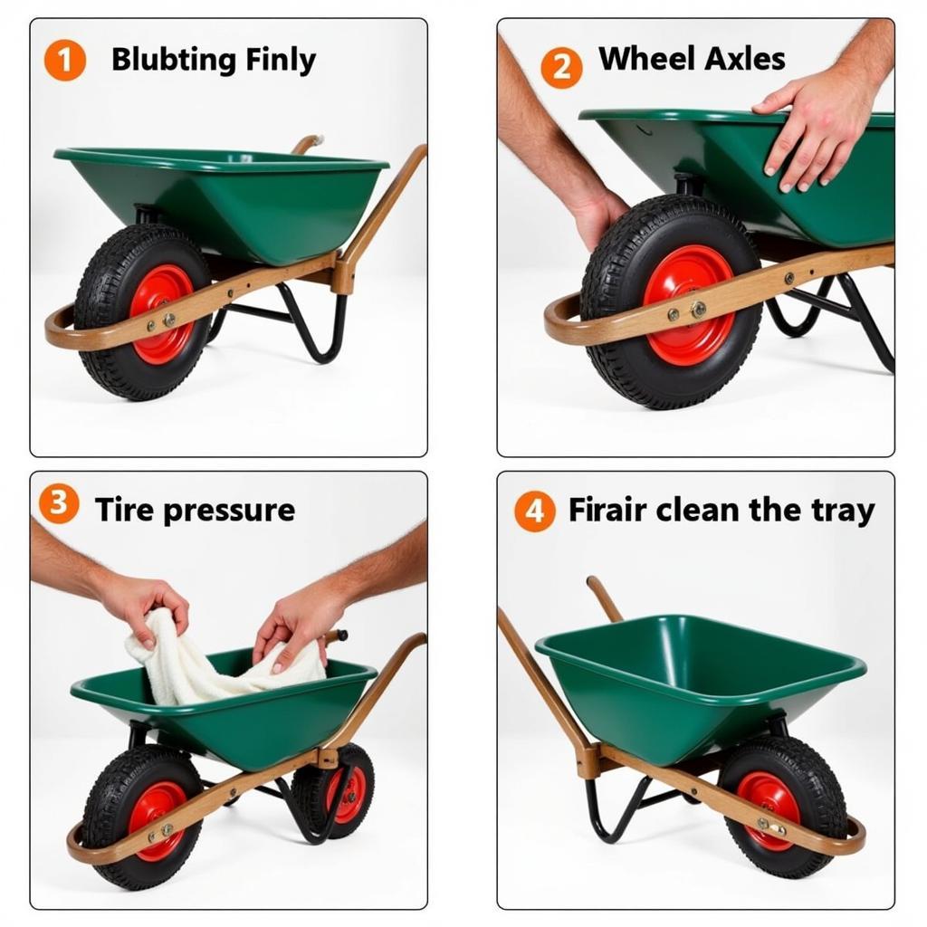 Maintaining your wheelbarrow