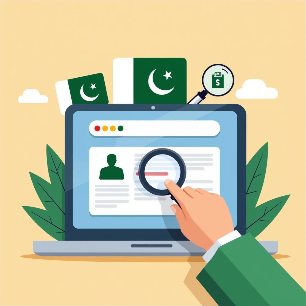 Searching White Pages Pakistan Online