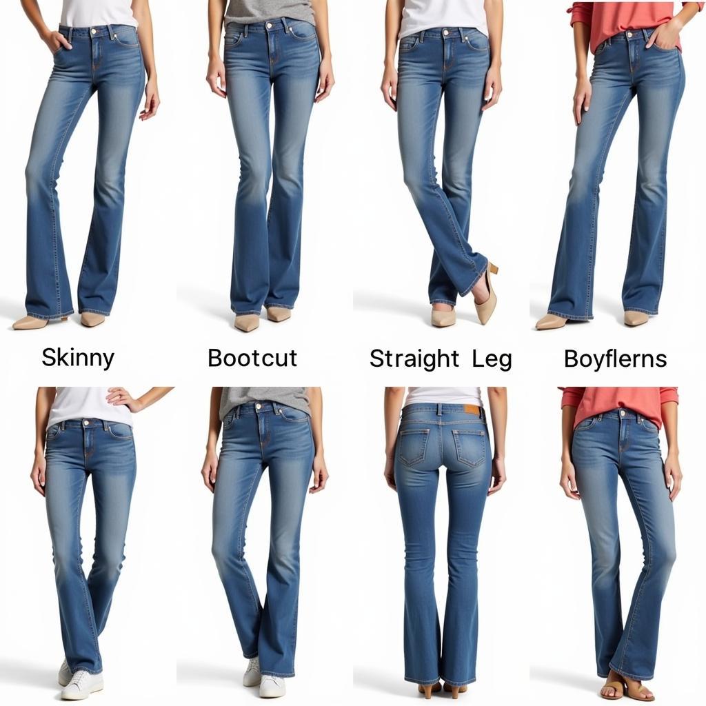 Different Women Jeans Styles in Pakistan