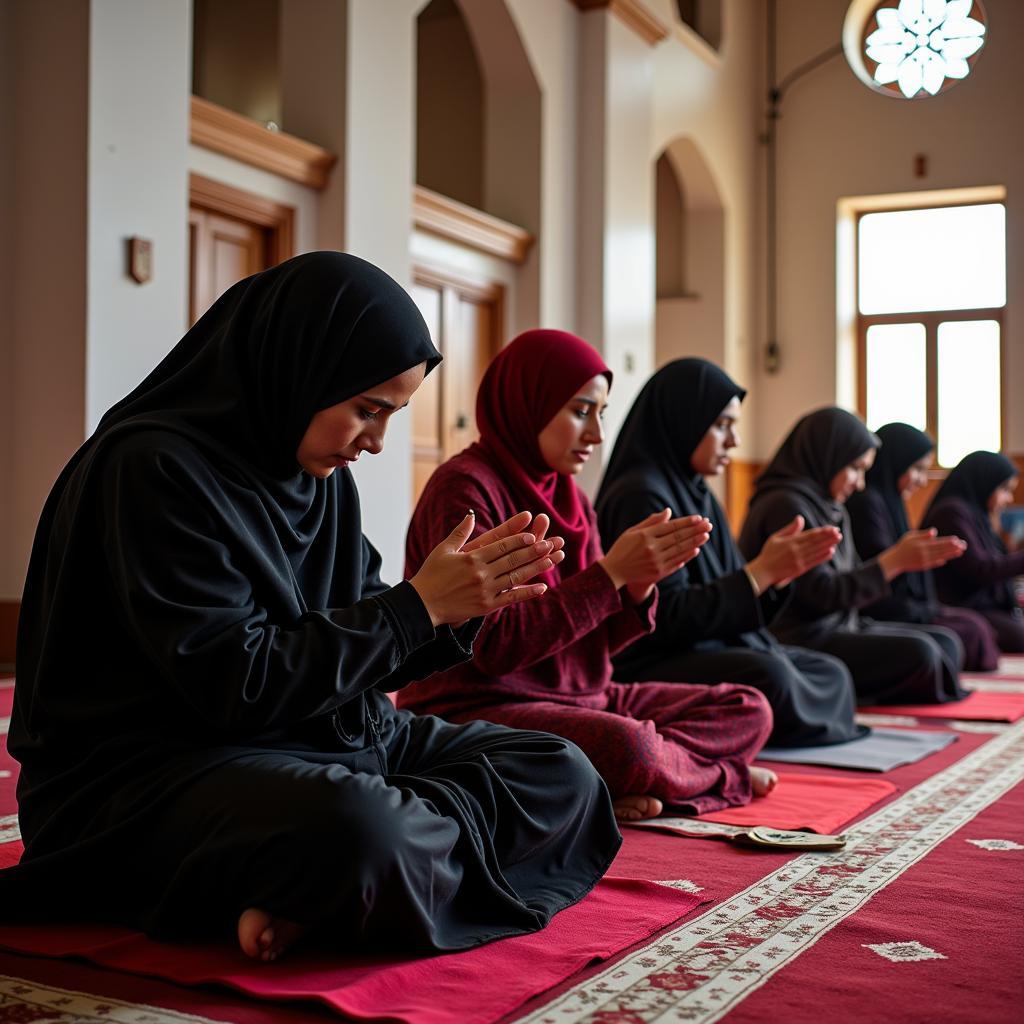 Women Praying in Pakistan