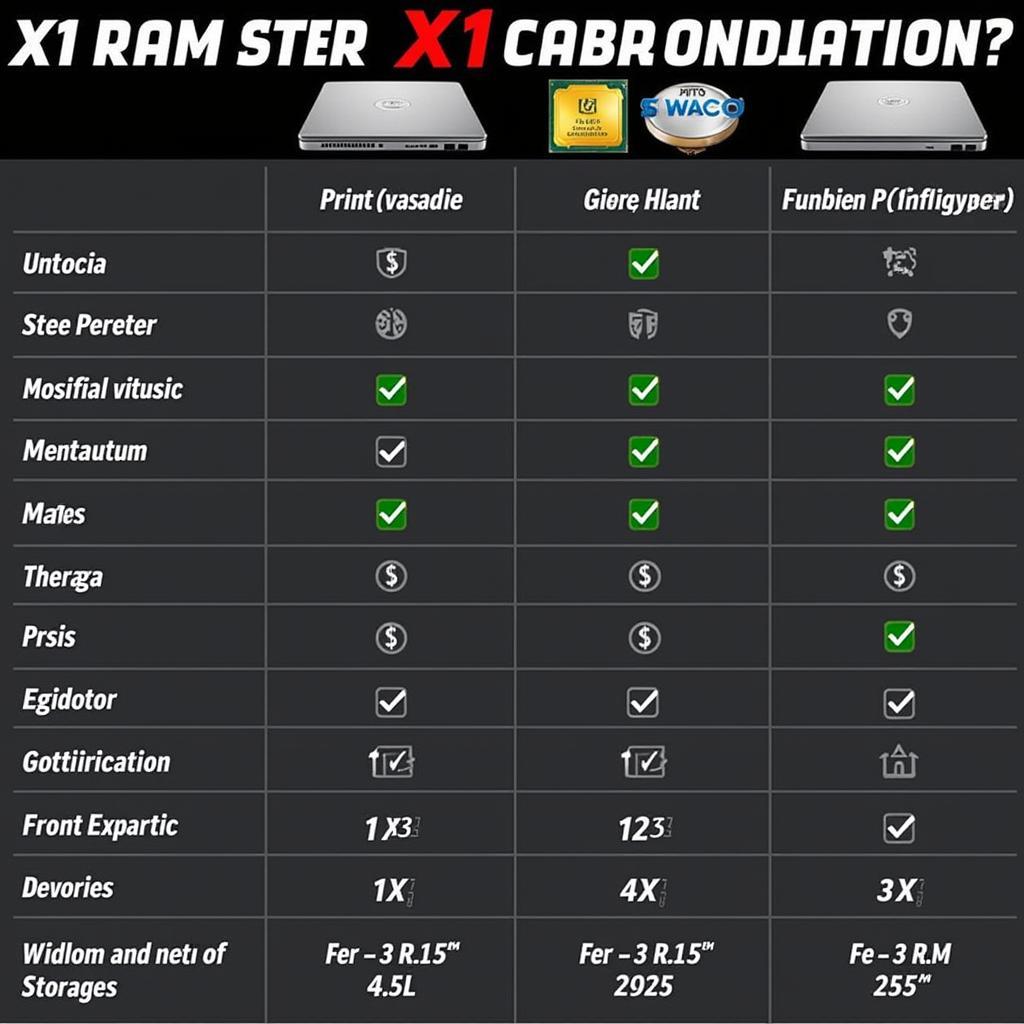 Comparing Lenovo ThinkPad X1 Carbon Configurations