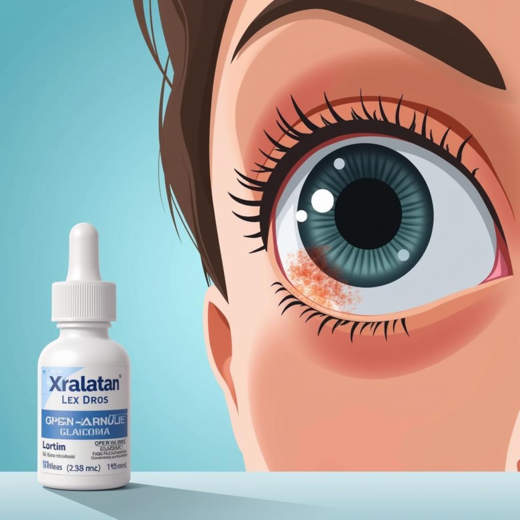 Xalatan Eye Drops for Open-Angle Glaucoma