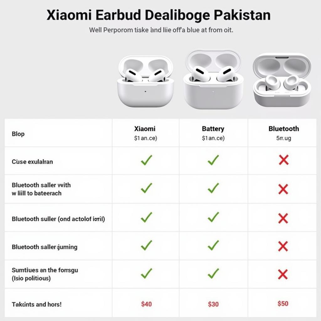 Xiaomi Earbuds Price Comparison in Pakistan