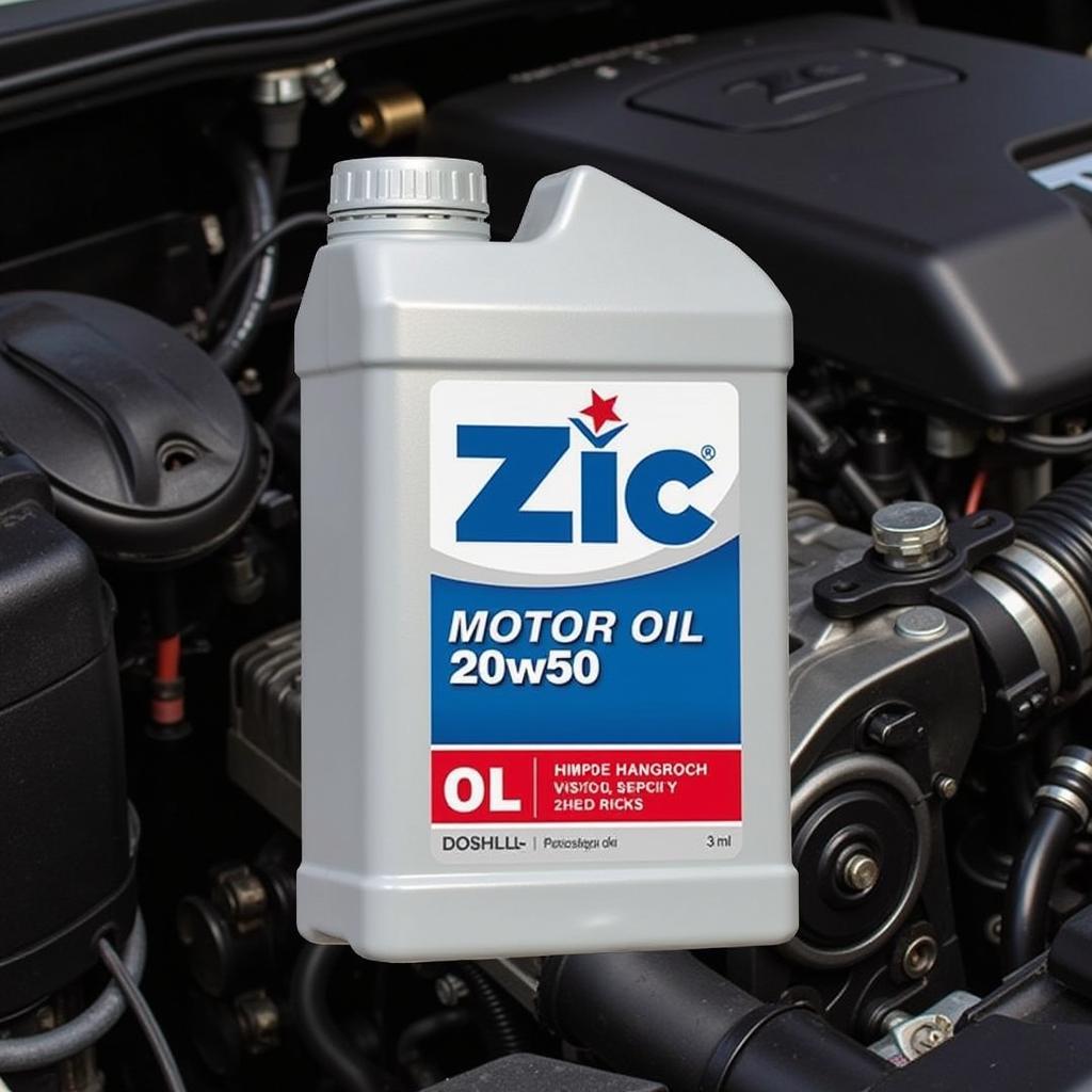 Zic 20w50 Oil in a 3 Liter Bottle