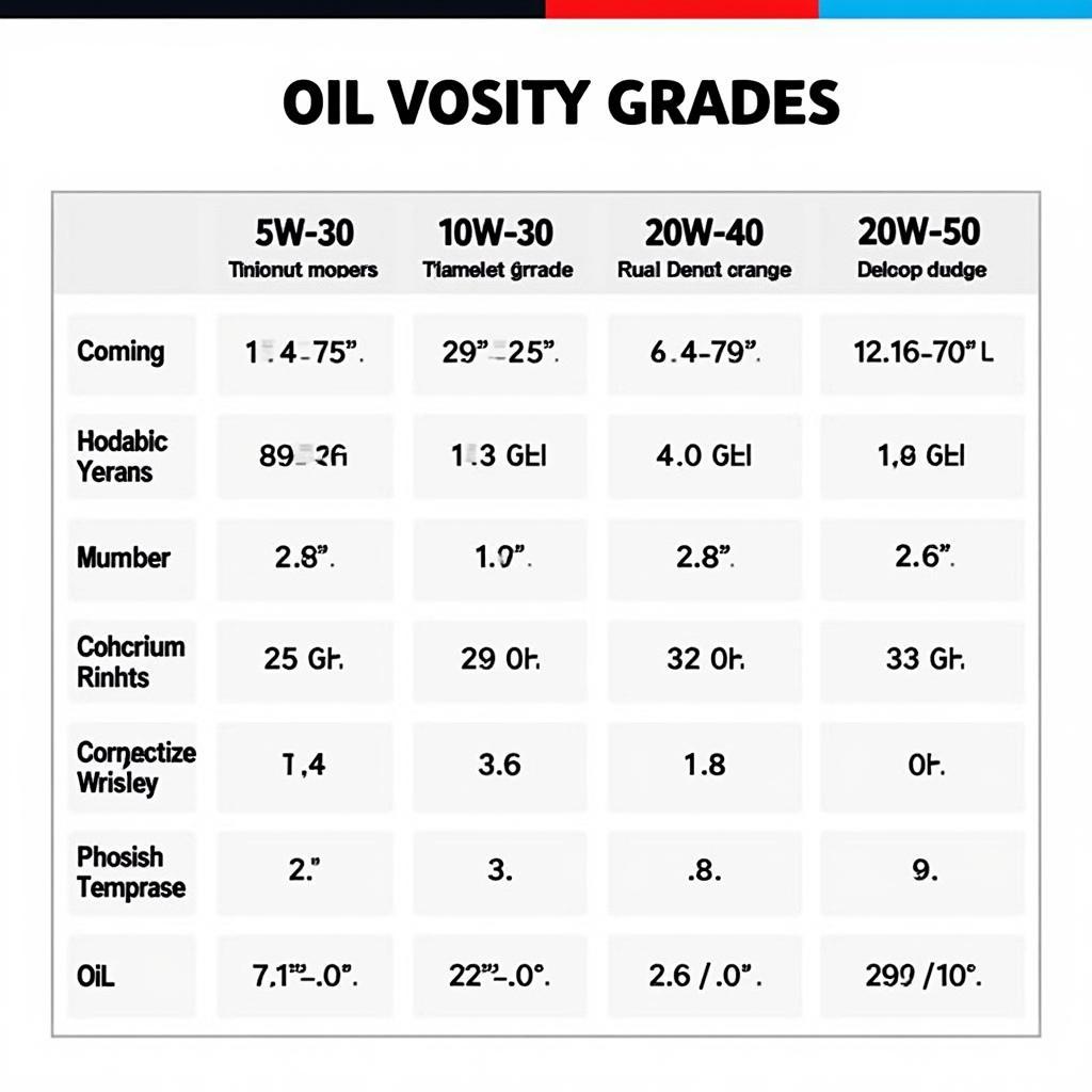 Zic Oil Viscosity Grades Chart