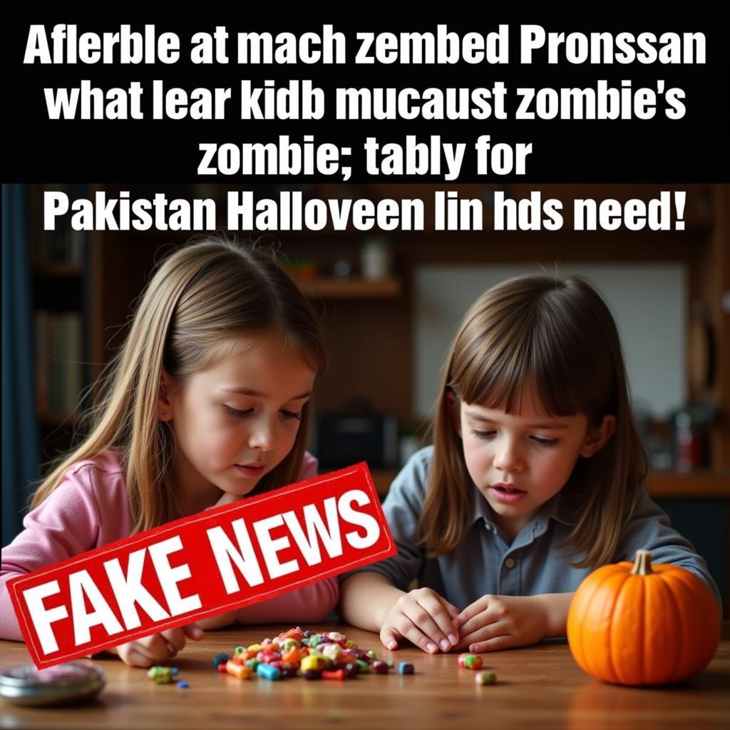 Zombie Candy Myth in Pakistan