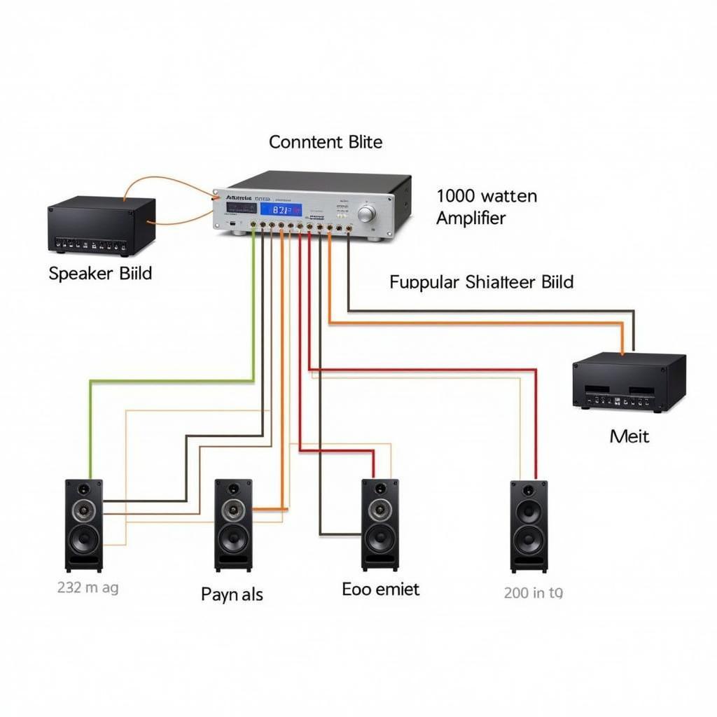 1000 Watt Amplifier Connections and Setup Guide