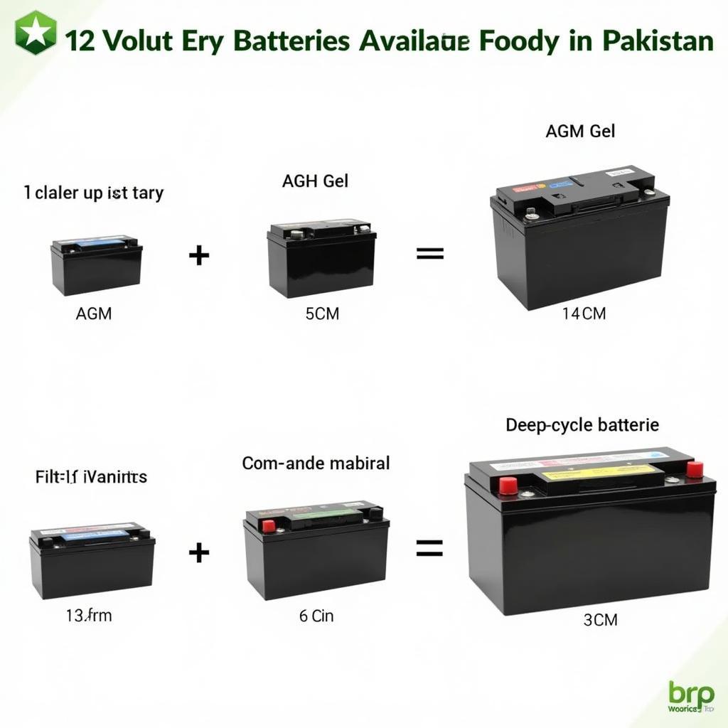 Types of 12 Volt Dry Batteries