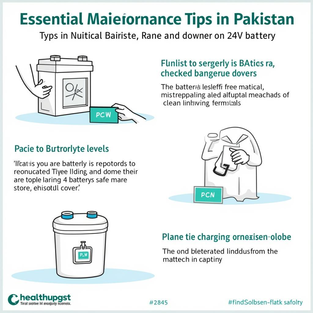 24V Battery Maintenance Tips in Pakistan