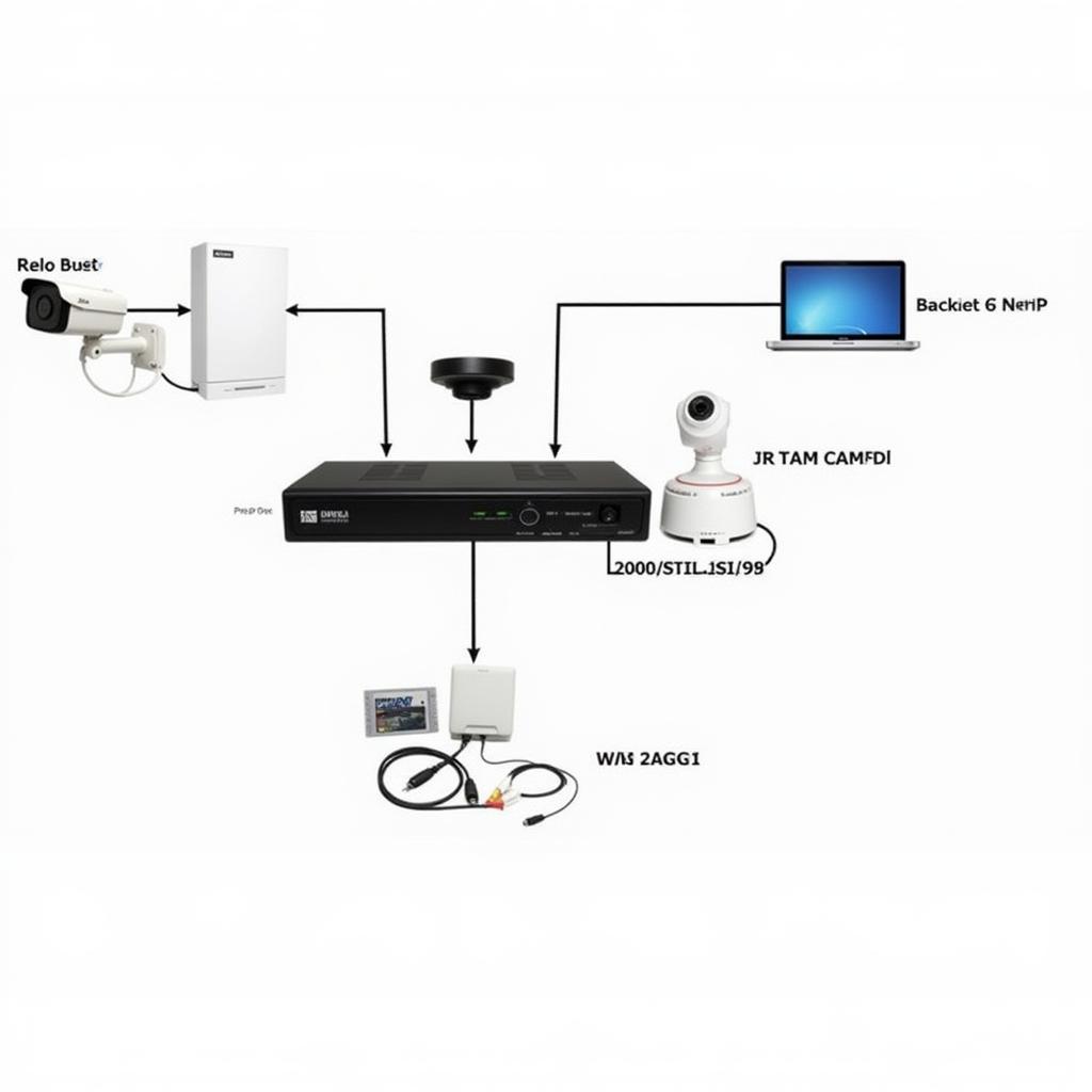 4 Channel DVR Security System Setup