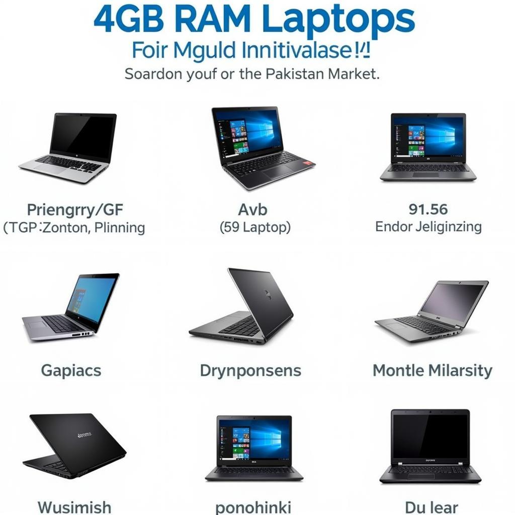 4GB RAM Laptop Market in Pakistan