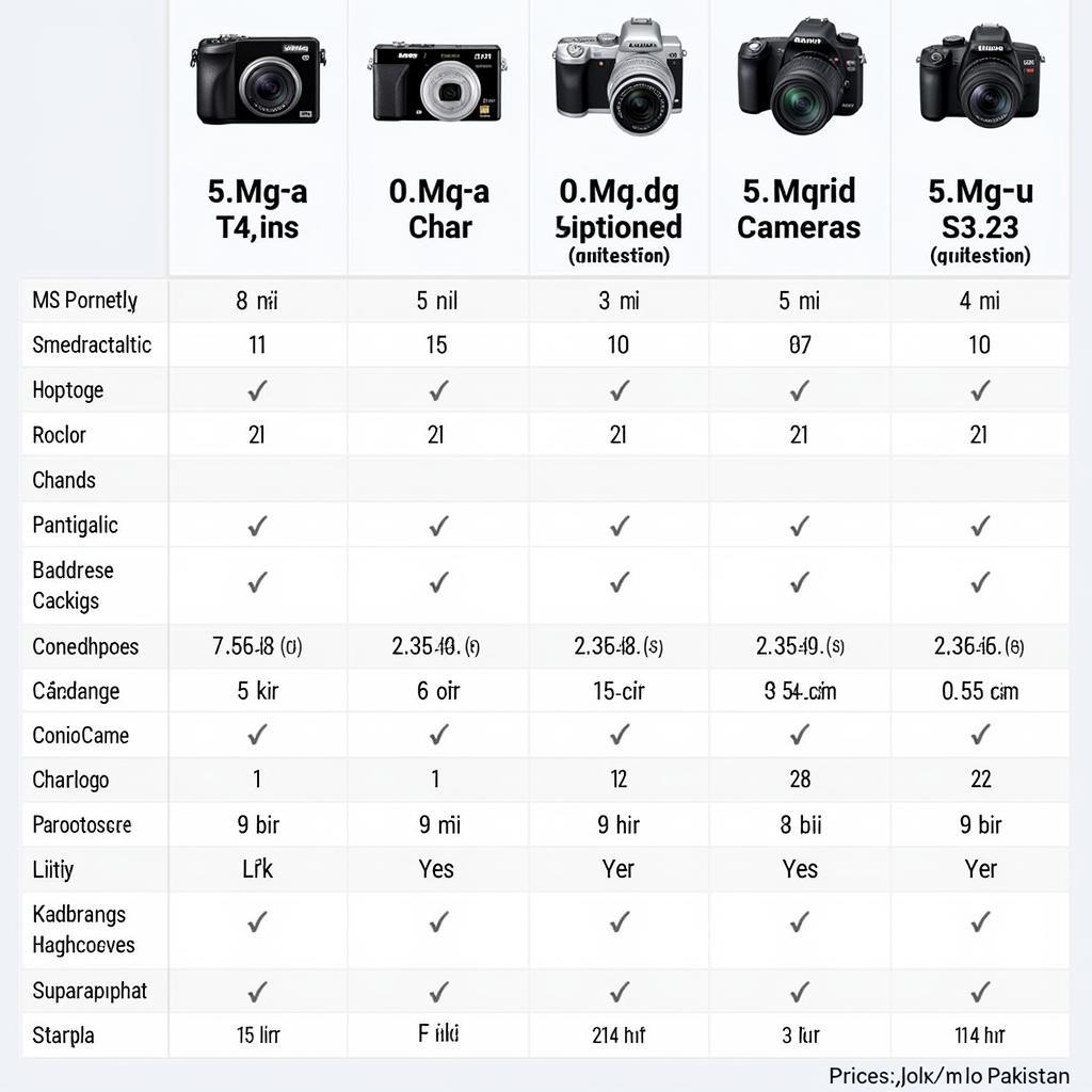 5 Megapixel Camera Price Comparison Pakistan