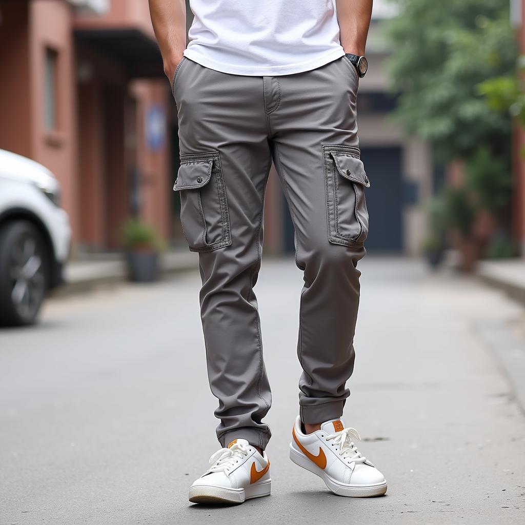 6 Pocket Pants Pakistani Street Style