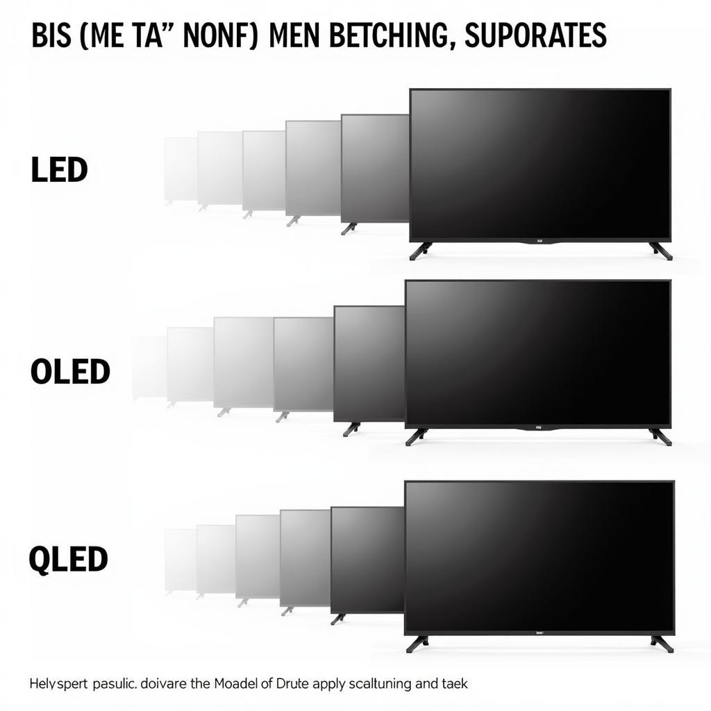 Comparing Different Display Technologies for 65 Inch TVs