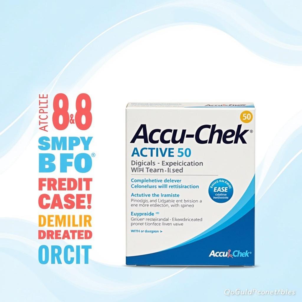 Accu-Chek Active 50 Strips Packaging