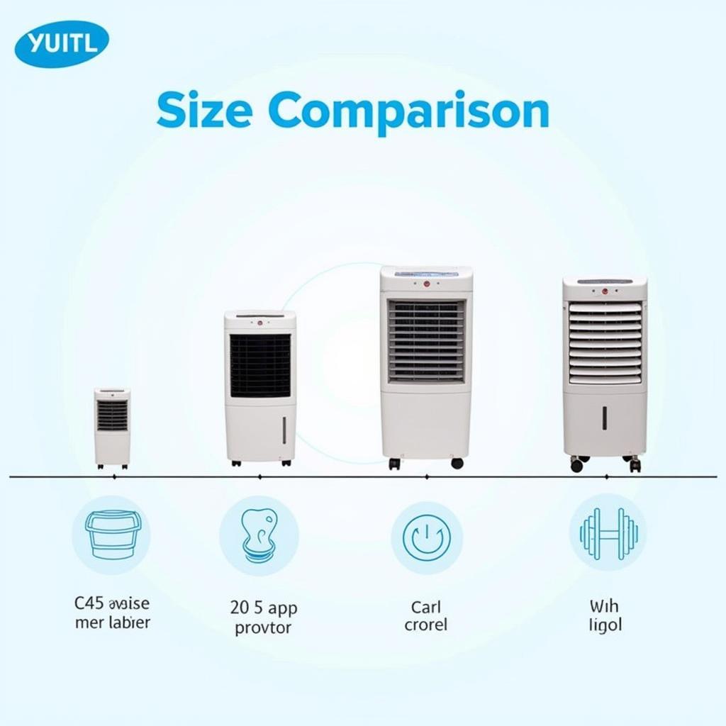 Comparing Air Cooler Sizes Available in Pakistan