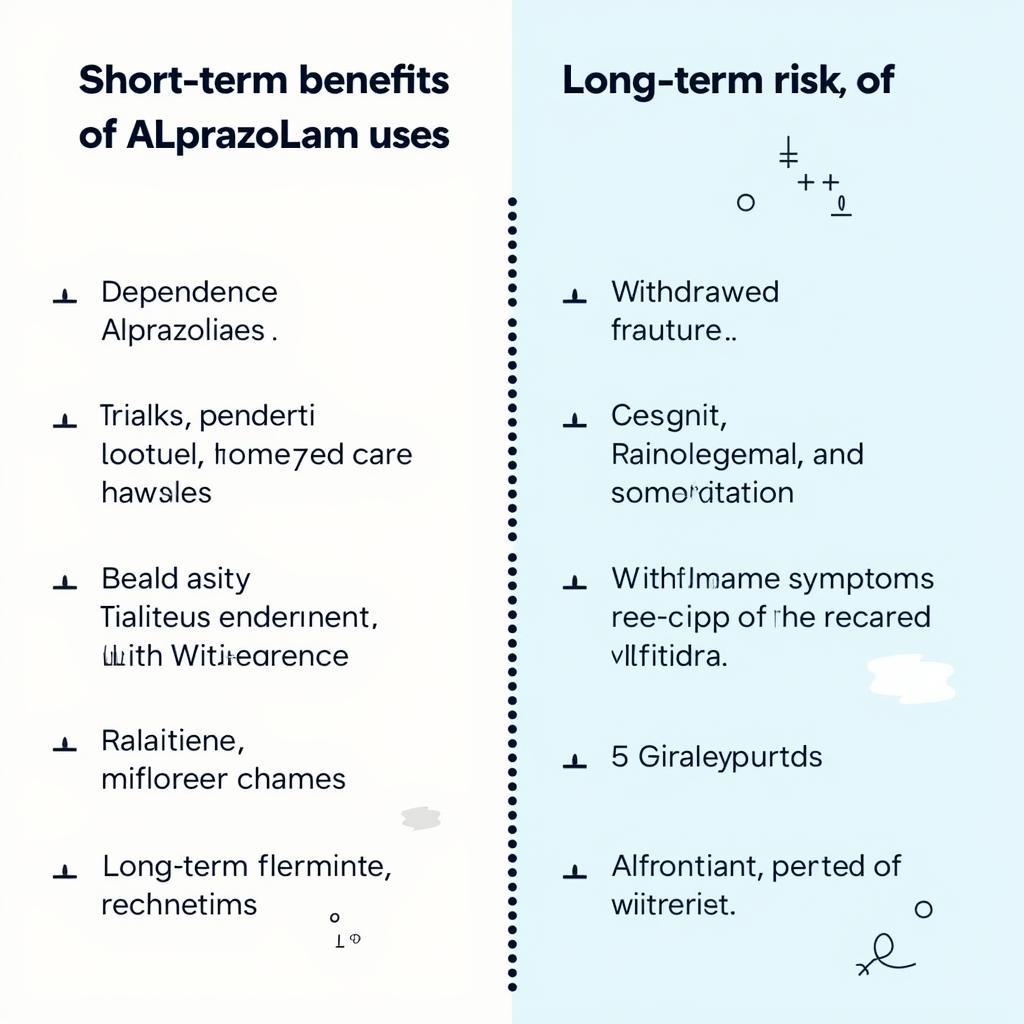 Risks of Long-Term Alprazolam Use