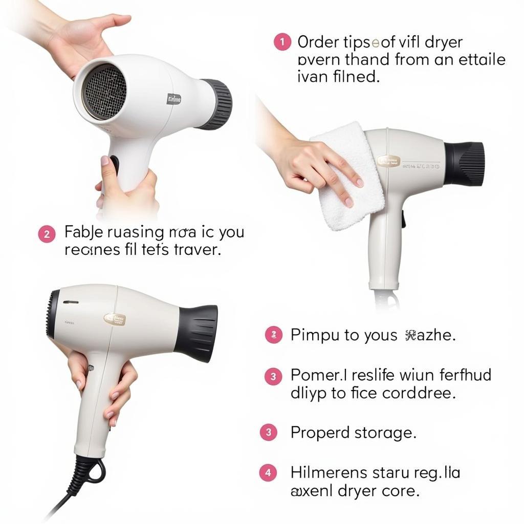 Maintaining Your Anex Hair Dryer