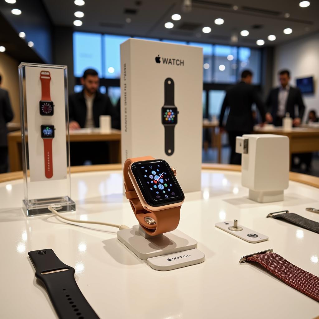 Apple Watch in a Pakistani Retail Store