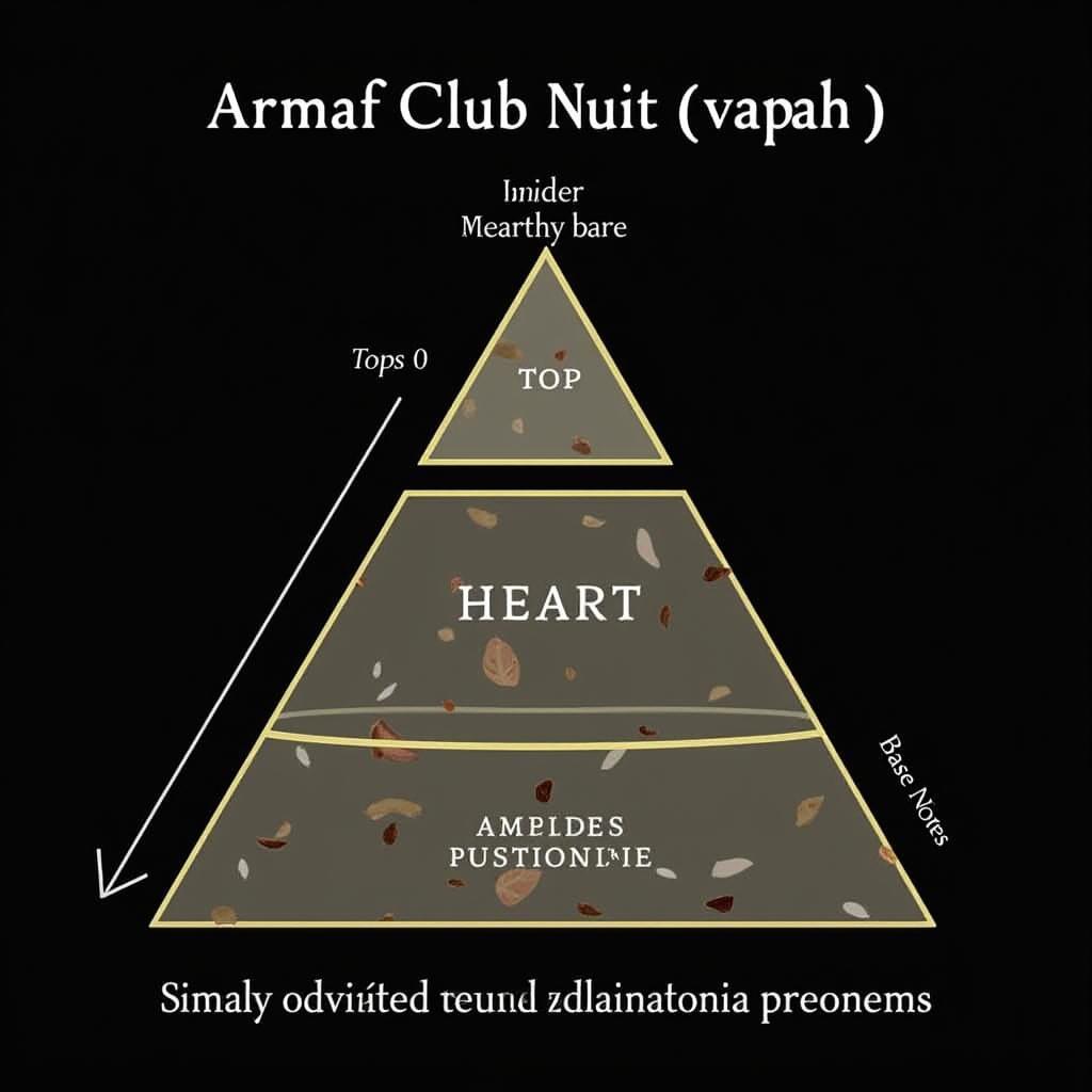 Armaf Club de Nuit Woman Fragrance Notes Pyramid