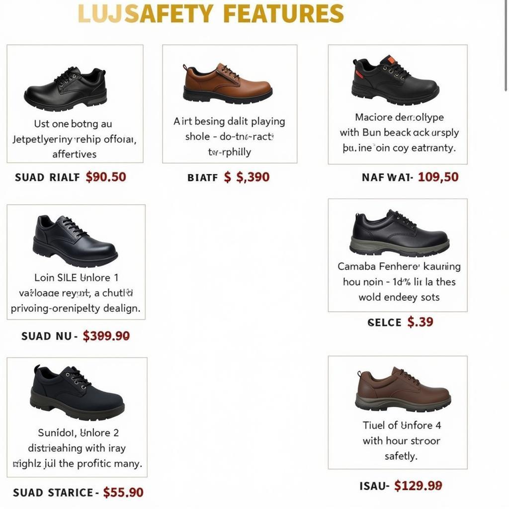 AS Safety Shoes Price and Features