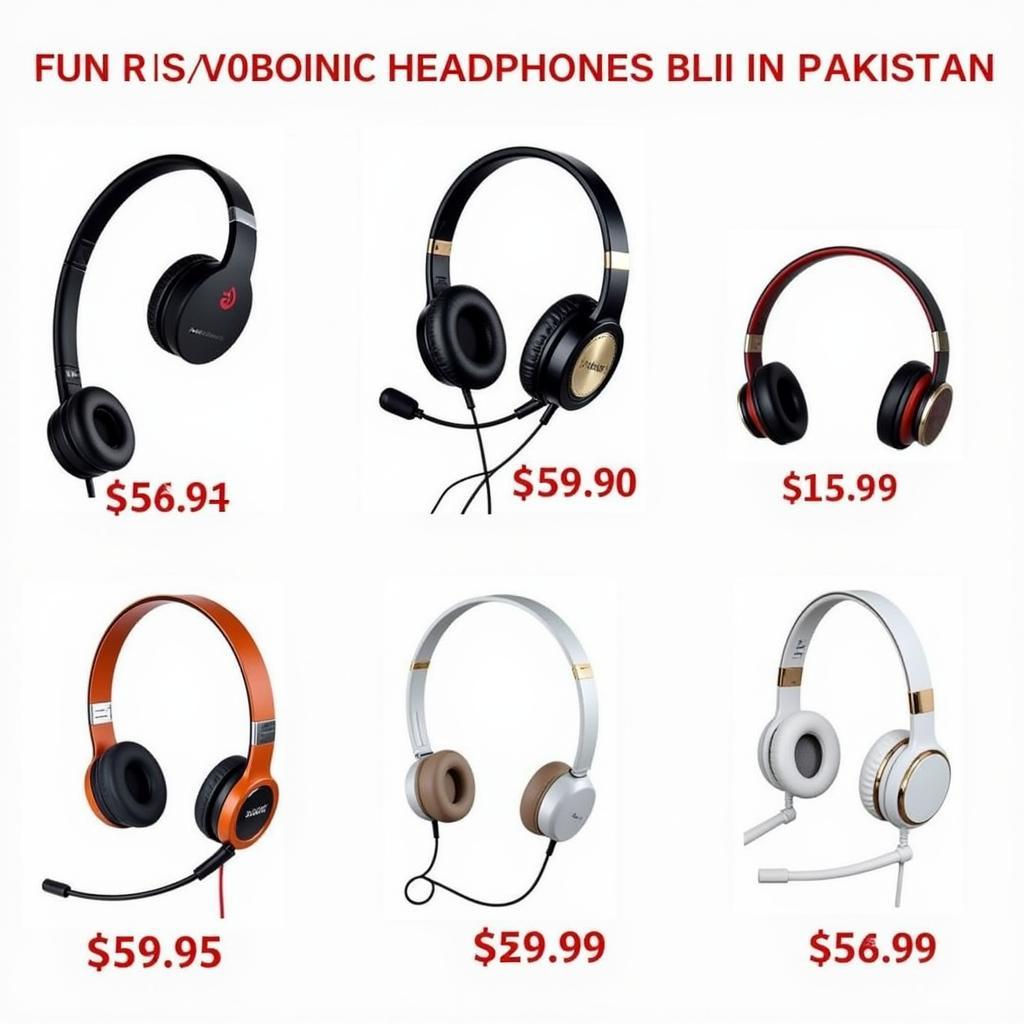 Audionics Headphones Price Range in Pakistan