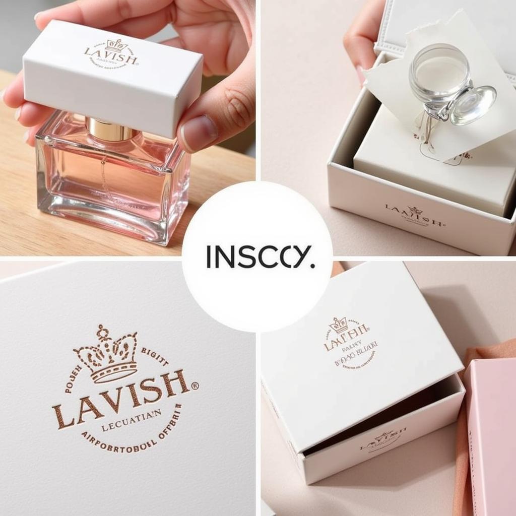 Authentic Lavish Perfume Packaging