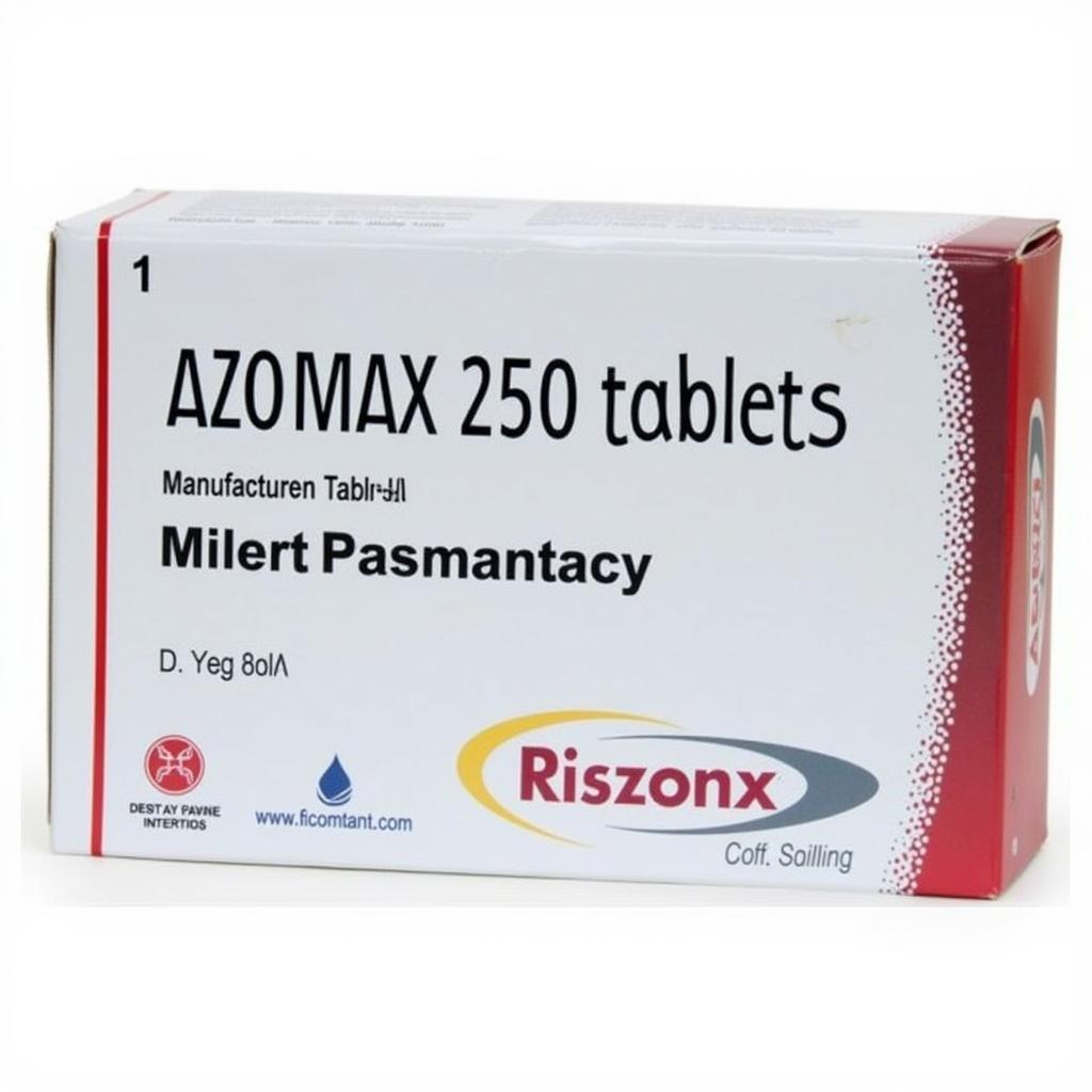 Azomax 250 tablets package in Pakistan