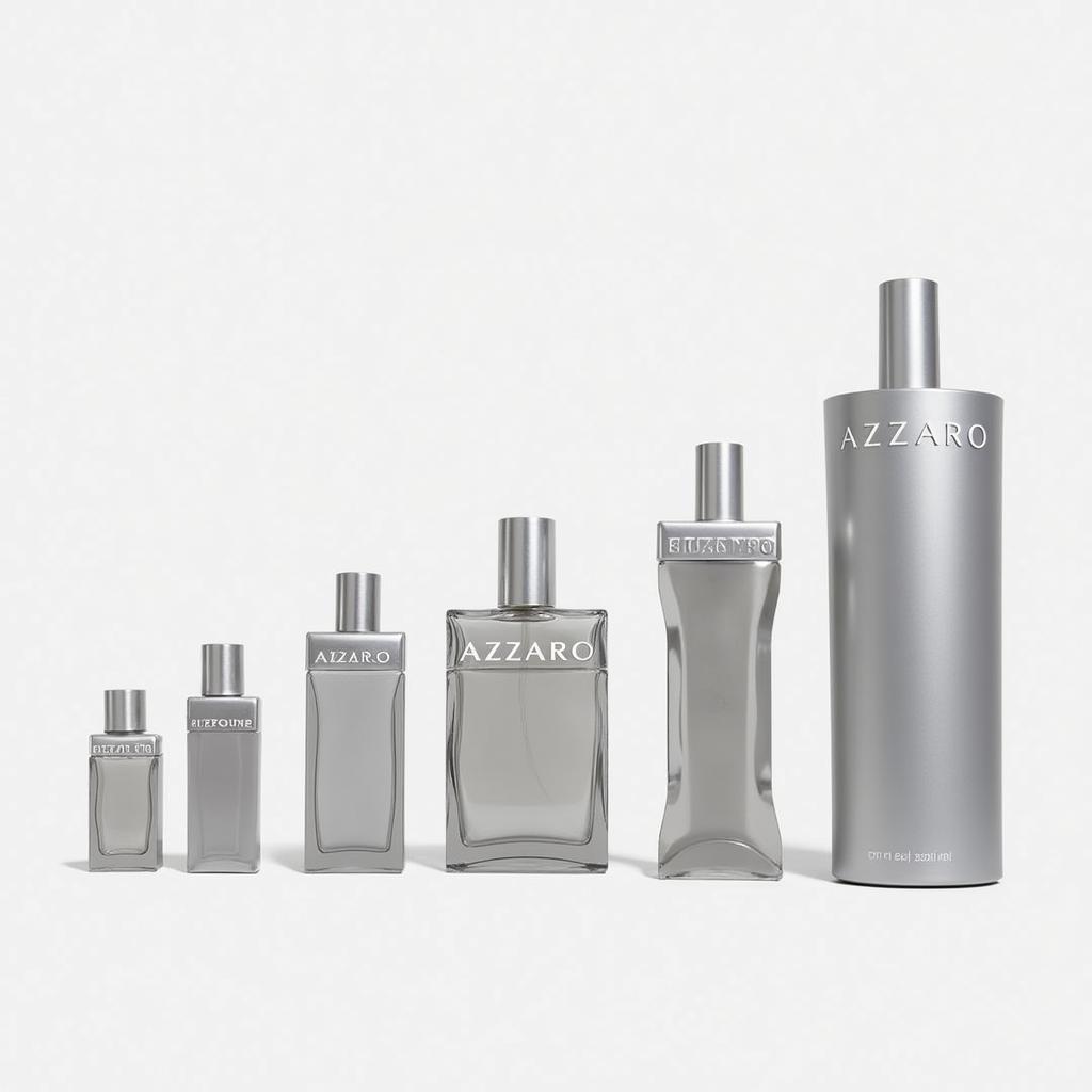 Azzaro Chrome Bottle Sizes