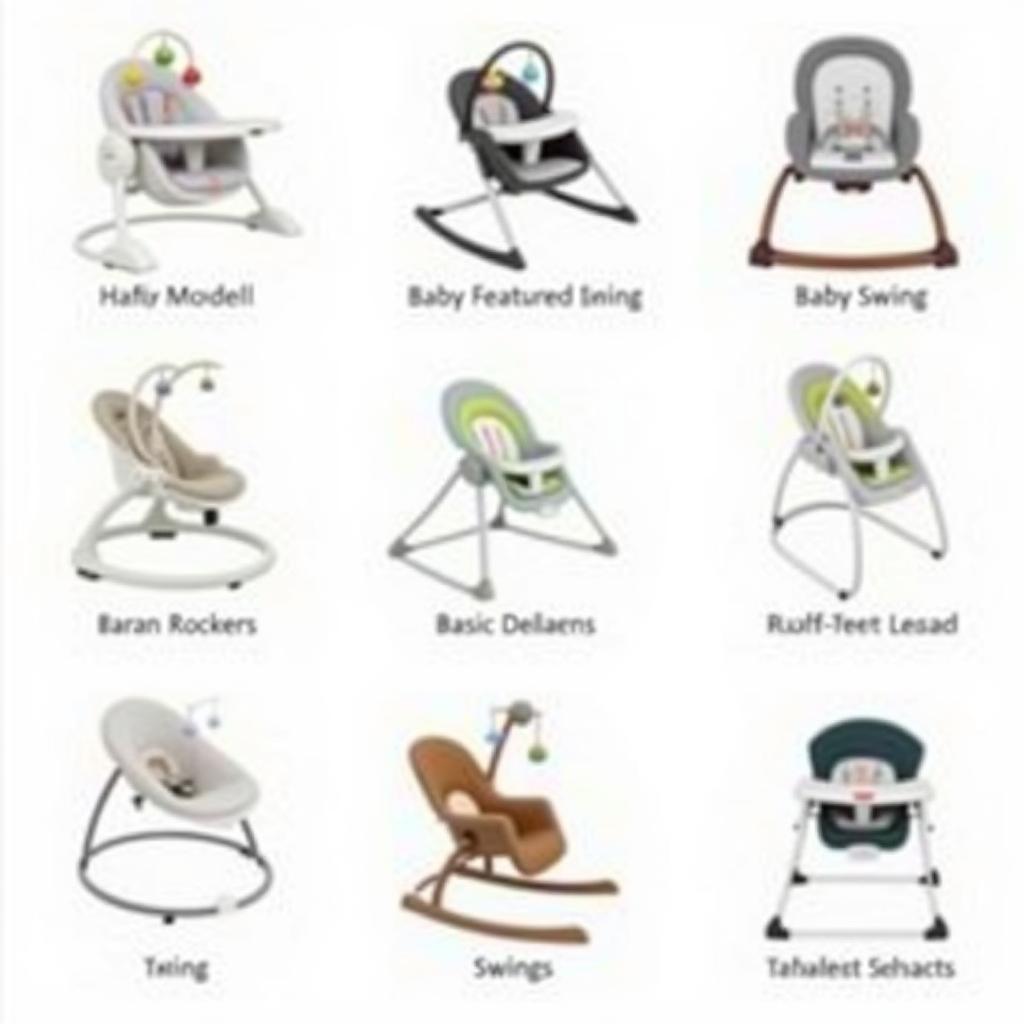 Different Baby Swing Models in Pakistan