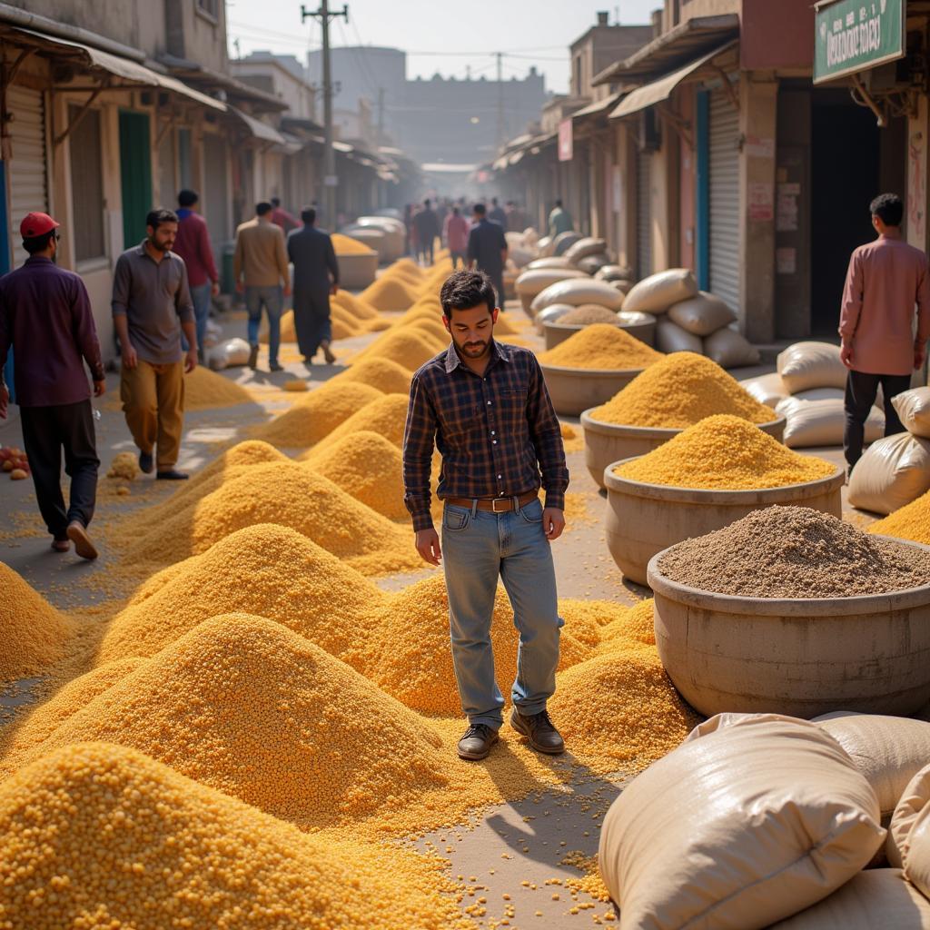 Bajra Market Trading in Pakistan