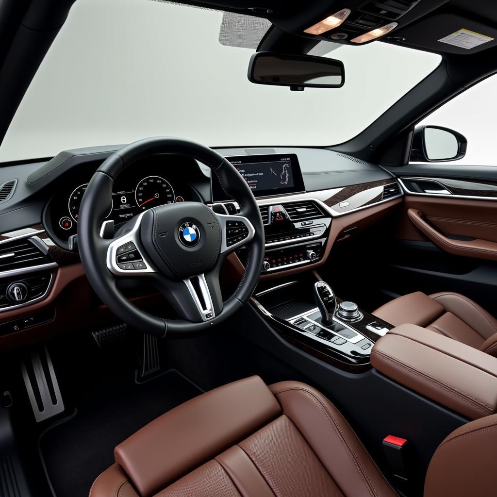 BMW 530i Interior Features