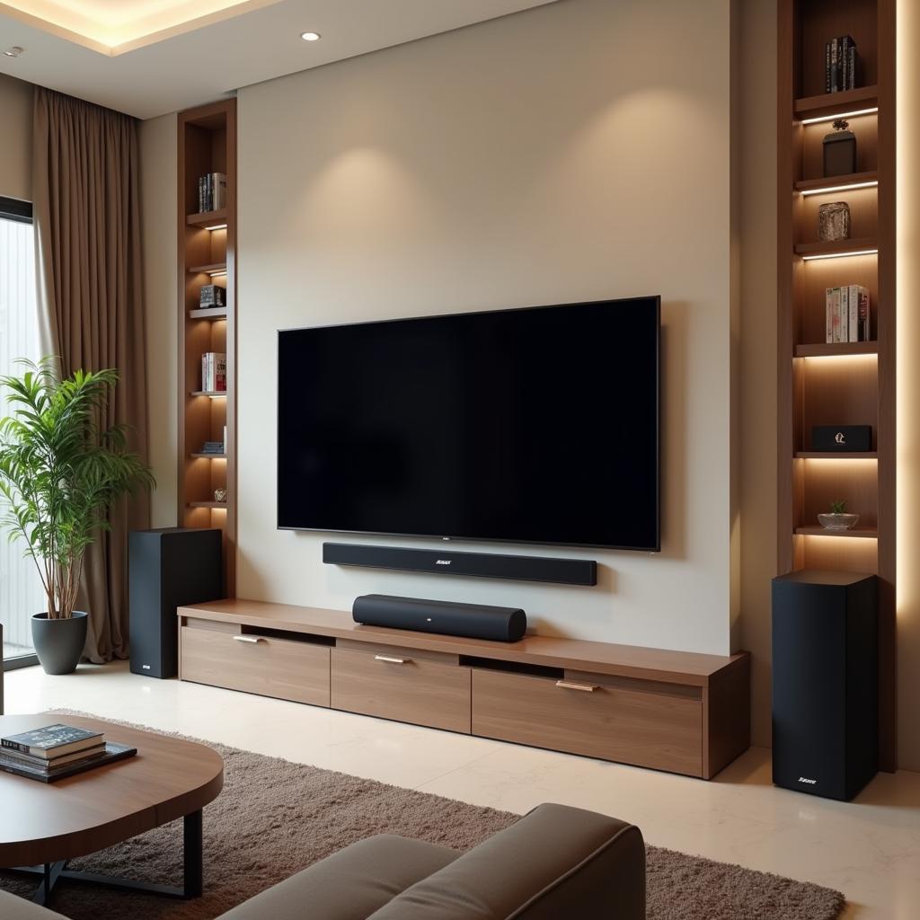 Bose Home Theater System in a Pakistani Living Room