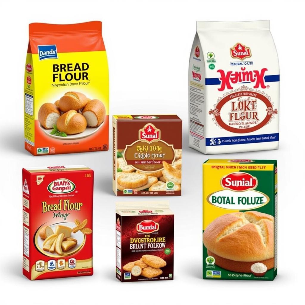 Different types of bread flour available in Pakistan