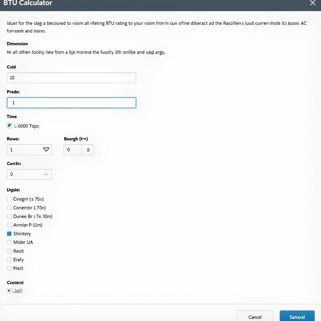 BTU Calculator for Room AC in Pakistan